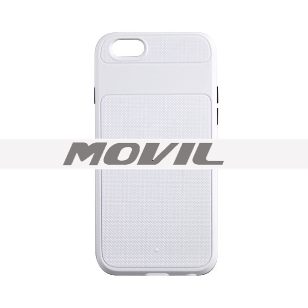 NP-2517 Funda TPU y PC 2 en 1 para Apple iPhone 6-4